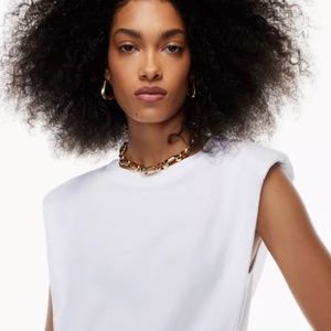 Babaton Shoulder Pad Tank Top [Aritzia] - Size 1XL